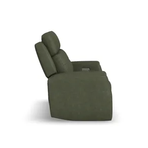 Power Reclining Loveseat with Power Headrest, Lumbar, Heat & Massage