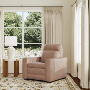 Dutch Power Recliner with Power Headrest & Lumbar