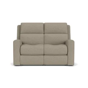 Power Reclining Loveseat with Power Headrests & Lumbar