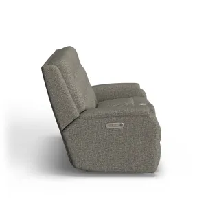 Power Reclining Loveseat with Console & Power Headrests & Lumbar