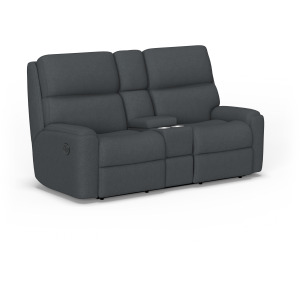 Rio Power Reclining Loveseat with Console