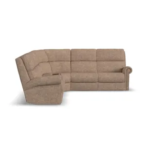 Power Reclining Sectional w/ Power Headrest & Lumbar