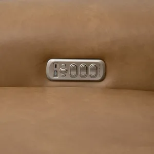 Power Reclining Sofa with Power Headrest, Lumbar, Heat & Massage