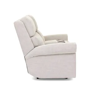 Power Reclining Loveseat with Console, Power Headrest, & Lumbar