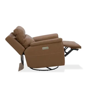 Swivel Glider with Power Headrest, Lumbar, Heat & Massage