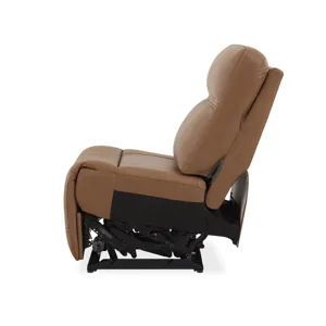 Armless Power Recliner with Power Headrest & Lumbar