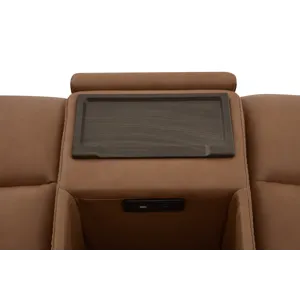 Power Reclining Sectional with Power Headrests & Lumbar