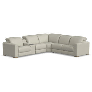 Aurora Power Reclining Sectional with Power Headrests