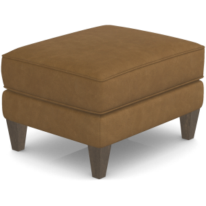 Digby Leather Ottoman