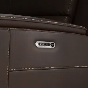 Power Reclining Sectional with Power Headrest & Lumbar