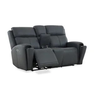 Power Reclining Loveseat with Console, Power Headrest & Lumbar