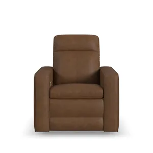 Power Swivel Gliding Recliner with Power Headrest, Lumbar, Heat & Massage