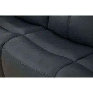 Power Reclining Sofa with Console, Power Headrest & Lumbar