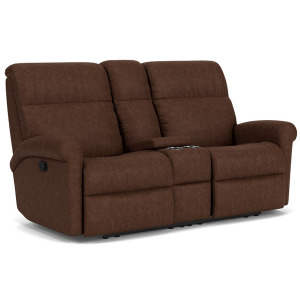 Davis Reclining Loveseat with Console