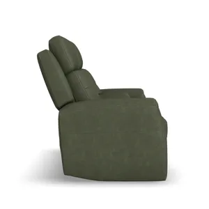 Power Reclining Loveseat with Console, Power Headrest, Lumbar, Heat & Massage