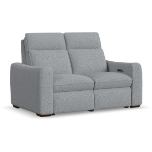 Ava Power Reclining Loveseat with Power Headrest & Lumbar