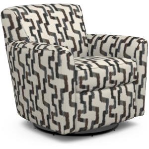 Kingman Fabric Swivel Glider
