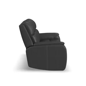 Ziggy Power Reclining Sofa with Power Headrest, Lumbar, Heat & Massage