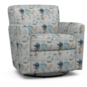 Kingman Fabric Swivel Glider