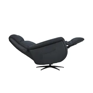 Power Swivel Recliner with Power Headrest, Lumbar, Heat, Massage & Ventilation