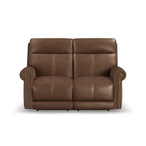 Power Reclining Loveseat with Power Headrest & Lumbar