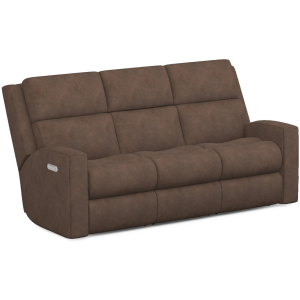 Score Power Reclining Sofa with Power Headrests & Lumbar