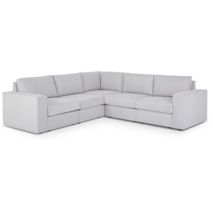 Flex 5-Seat Sectional with Wide Arm