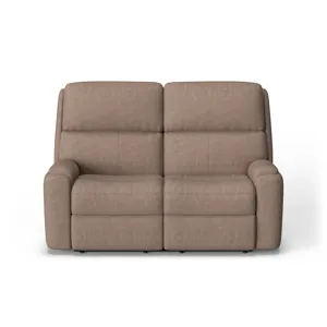 Power Reclining Loveseat with Power Headrests