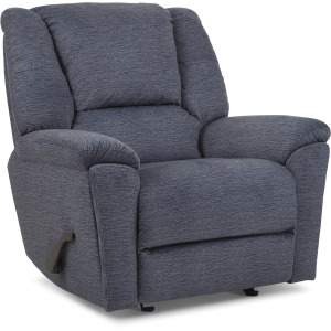 Plush Gliding Recliner