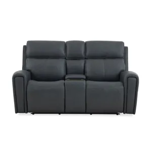 Power Reclining Loveseat with Console, Power Headrest & Lumbar