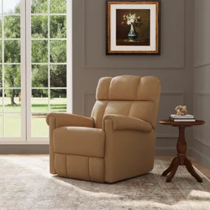 Power Gliding Recliner with Power Headrest & Lumbar