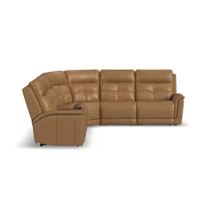 Power Reclining Sectional with Power Headrest, Lumbar and Heat, Massage