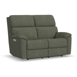 Porter Power Reclining Loveseat with Power Headrest & Lumbar