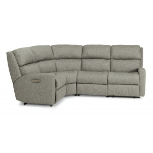 Catalina 5 PC Power Reclining Sectional w/Power Headrests