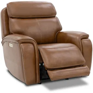 Walker Power Gliding Recliner w/ Power Headrest &amp; Lumbar