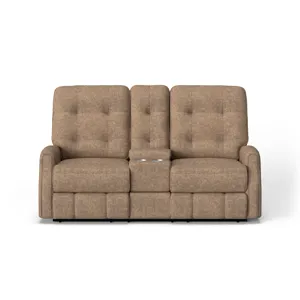 Power Reclining Loveseat with Console