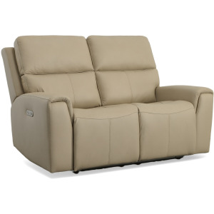 Jarvis Power Reclining Loveseat with Power Headrests
