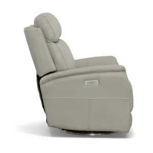 Power Swivel Recliner with Power Headrest