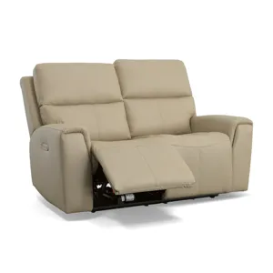 Power Reclining Loveseat with Power Headrests