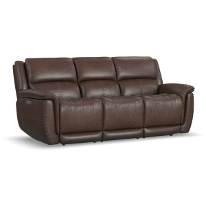 Beau Power Reclining Sofa with Power Headrests