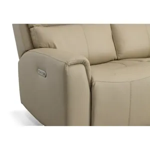 Power Reclining Loveseat with Power Headrests