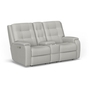 Arlo Power Reclining Loveseat with Console & Power Headrests & Lumbar