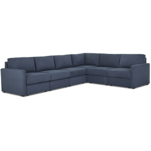 Flex 6-Seat Sectional with Narrow Arm