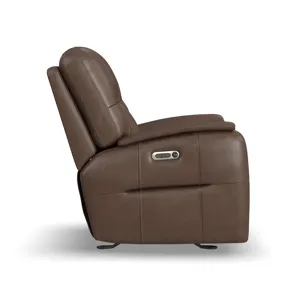 Power Gliding Recliner with Power Headrest