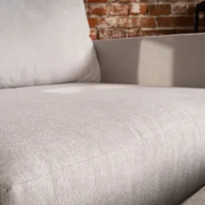 Sofa with Wide Arm and Storage Ottoman