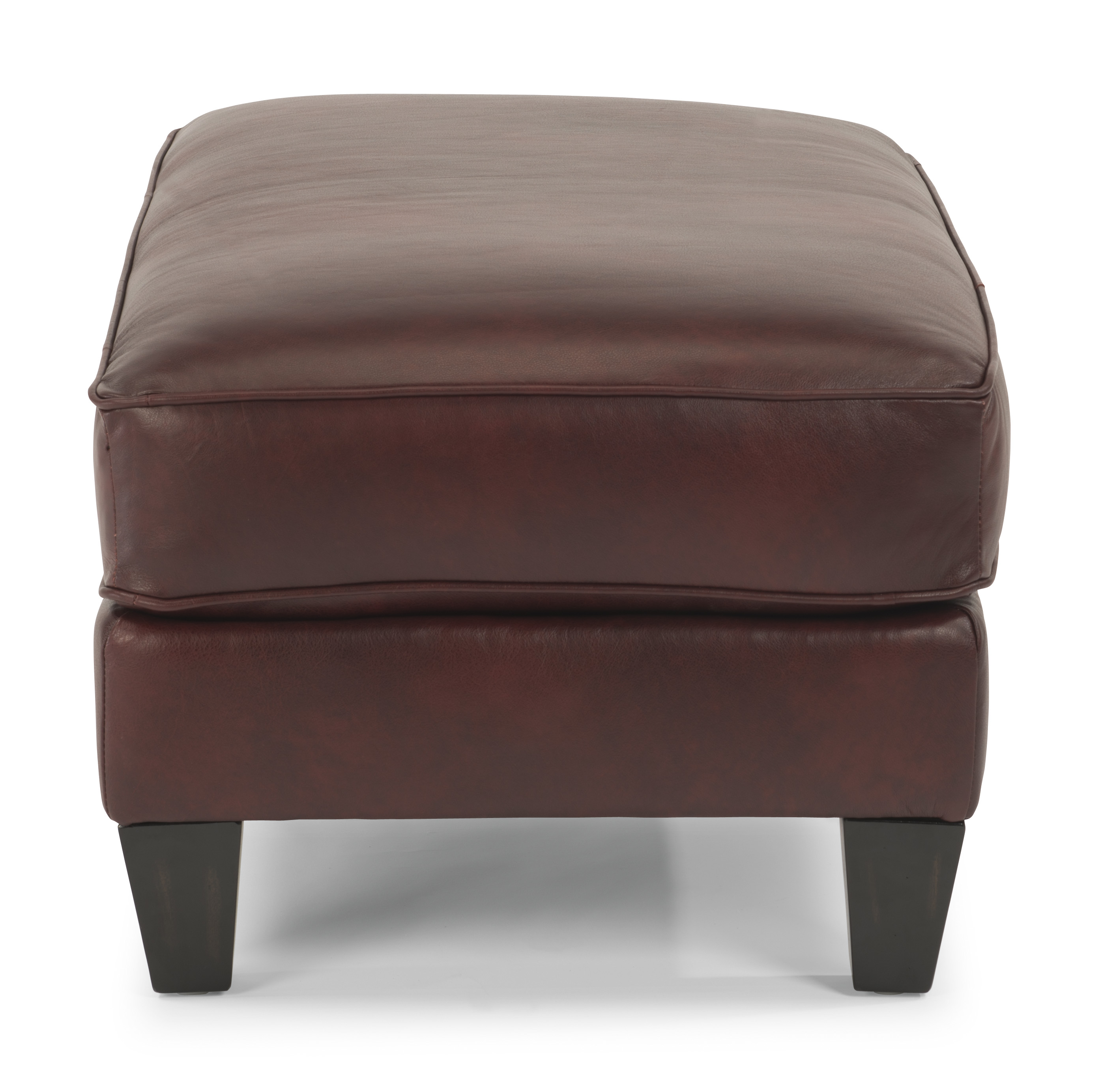 Westside Leather Cocktail Ottoman 397909 by Flexsteel Furniture at