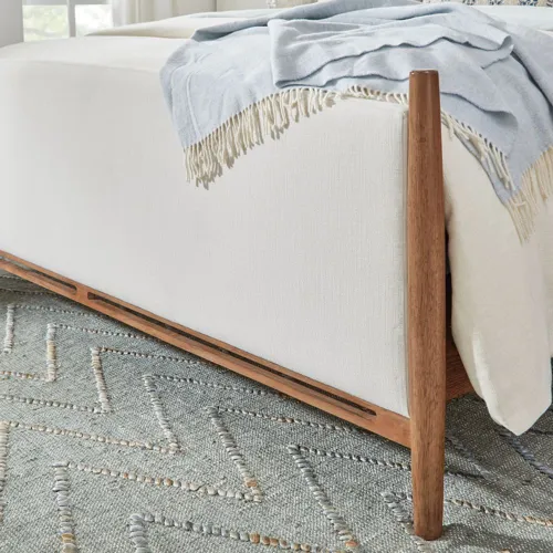 Verona King Upholstered Footboard