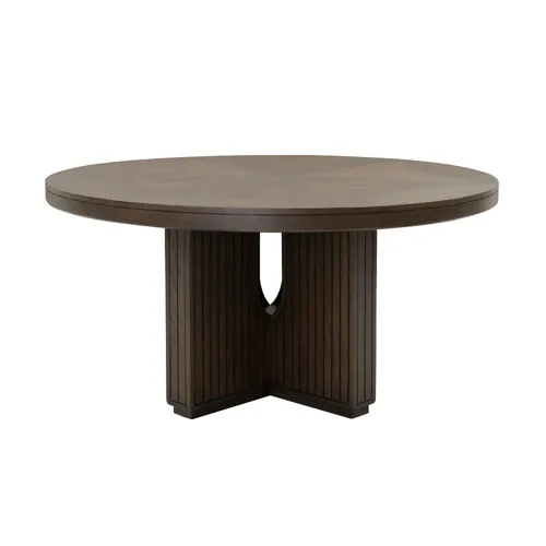 Athens Round Dining Table Pedestal