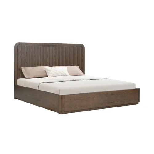 Athens W1013-90K_King Panel Bed
