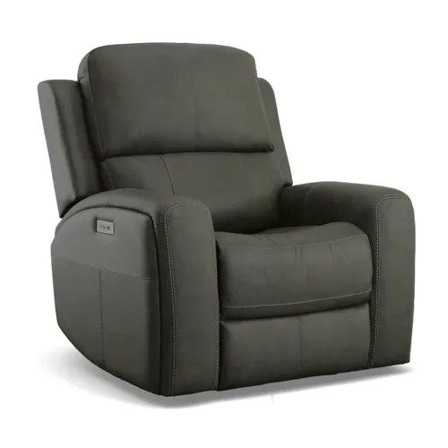 Linden Power Recliner with Power Headrest & Lumbar